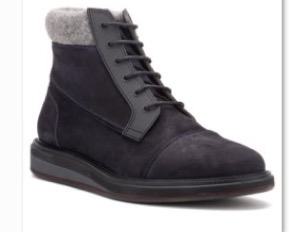 Nubuck Cap-Toe Boot