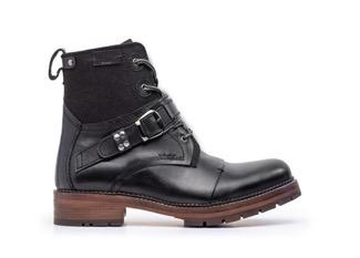 Moto Buckle Boot